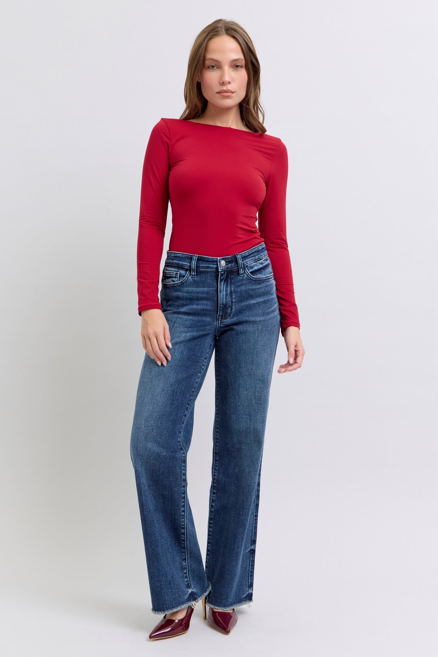 Mid Rise Wide Leg w/Tint