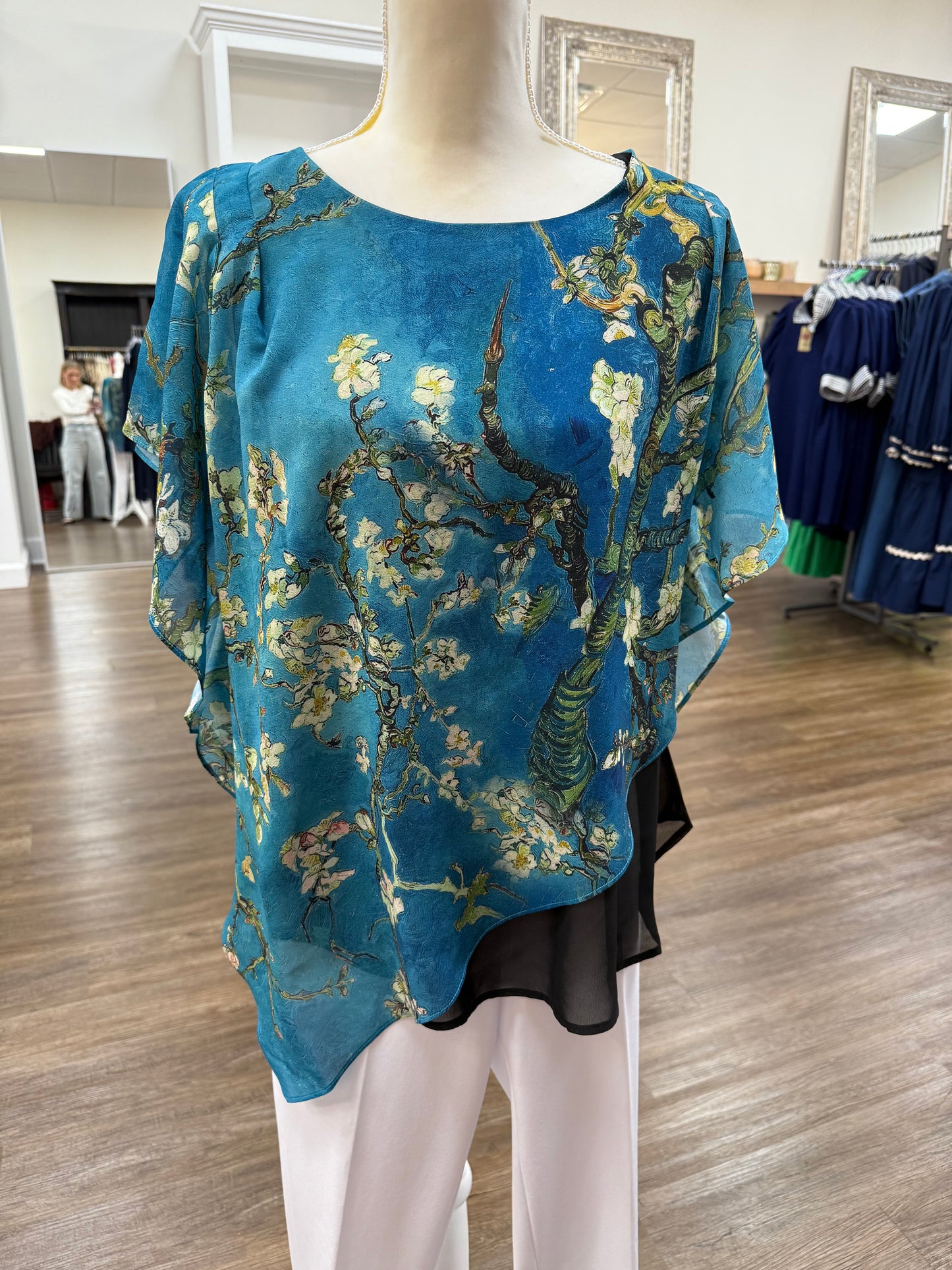 Blossoming Almond Tree Van Gogh Blouse