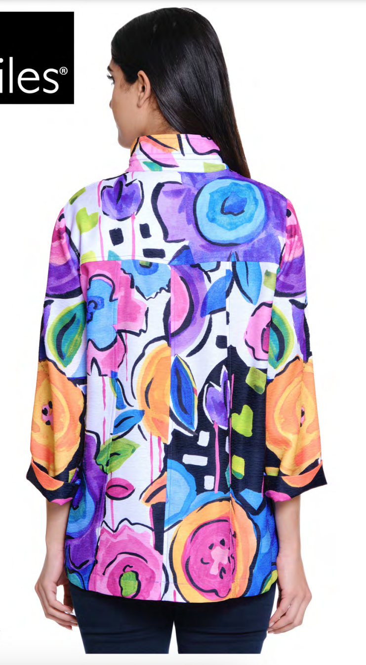 Floral Printed Woven Jacket