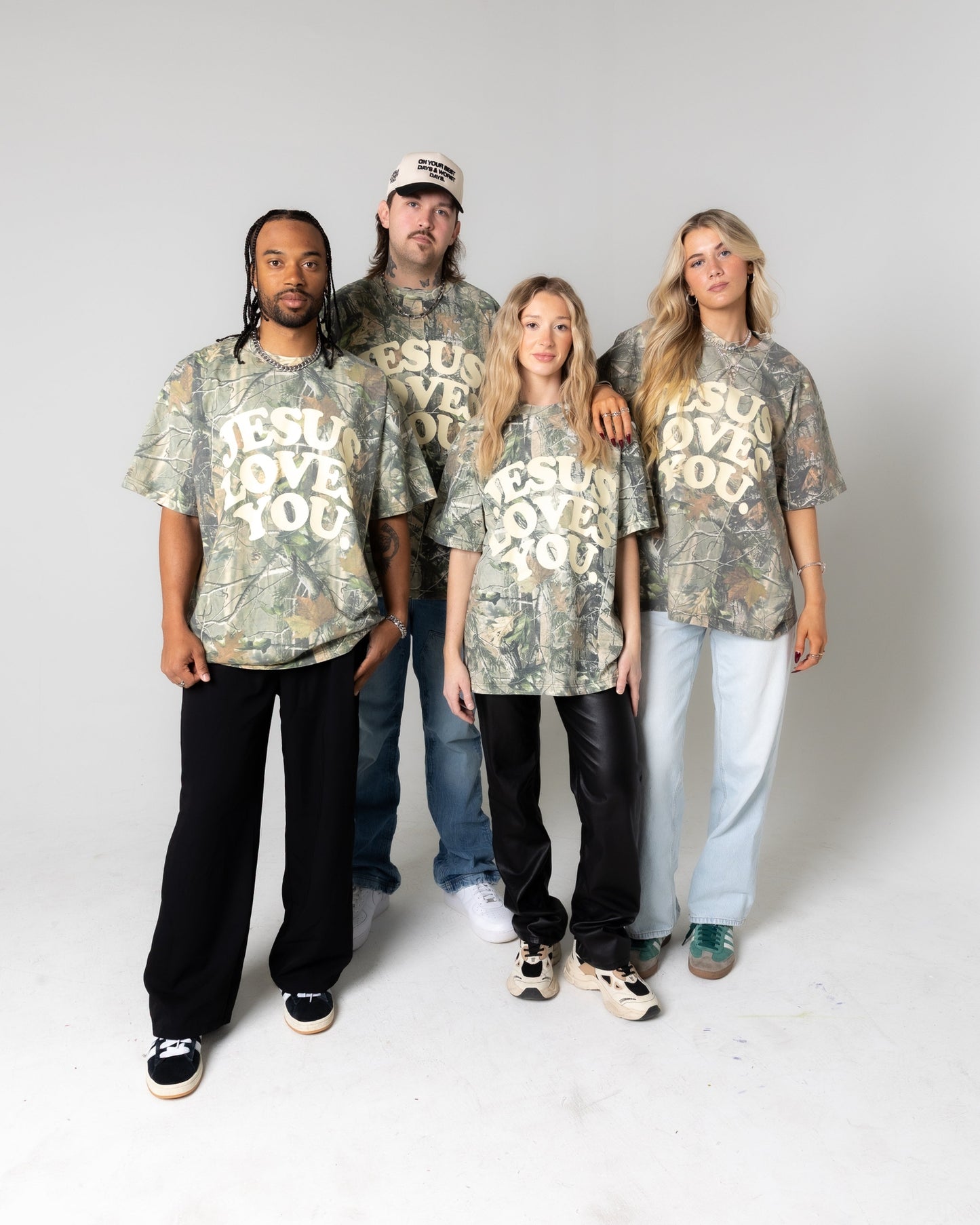 || Heavyweight Camo Tee || Oversized