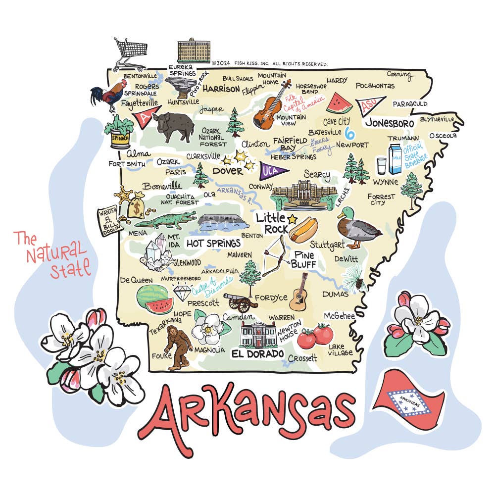 Arkansas Mega Mug (40oz)