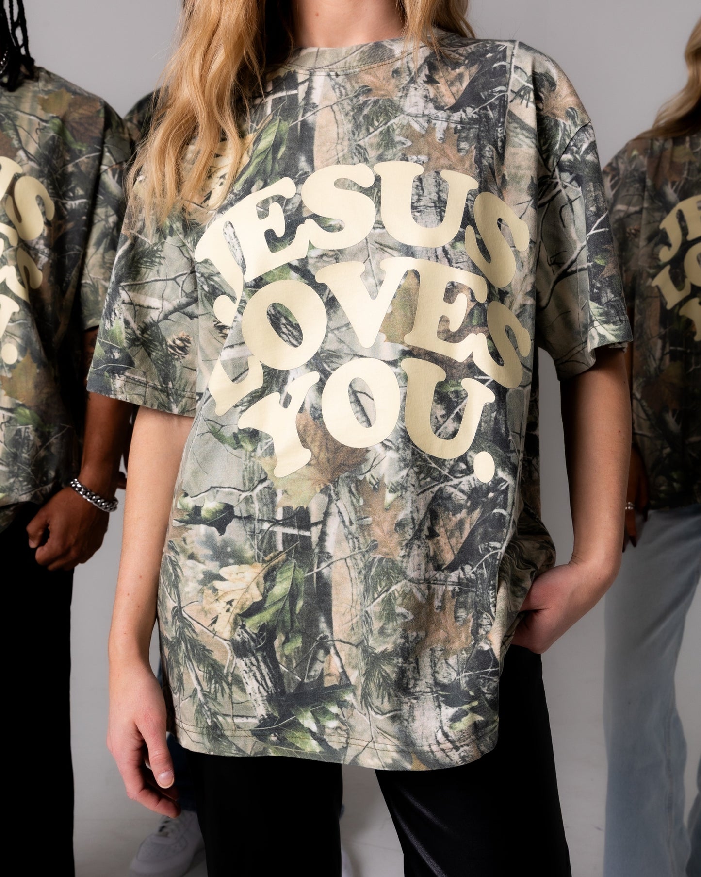 || Heavyweight Camo Tee || Oversized