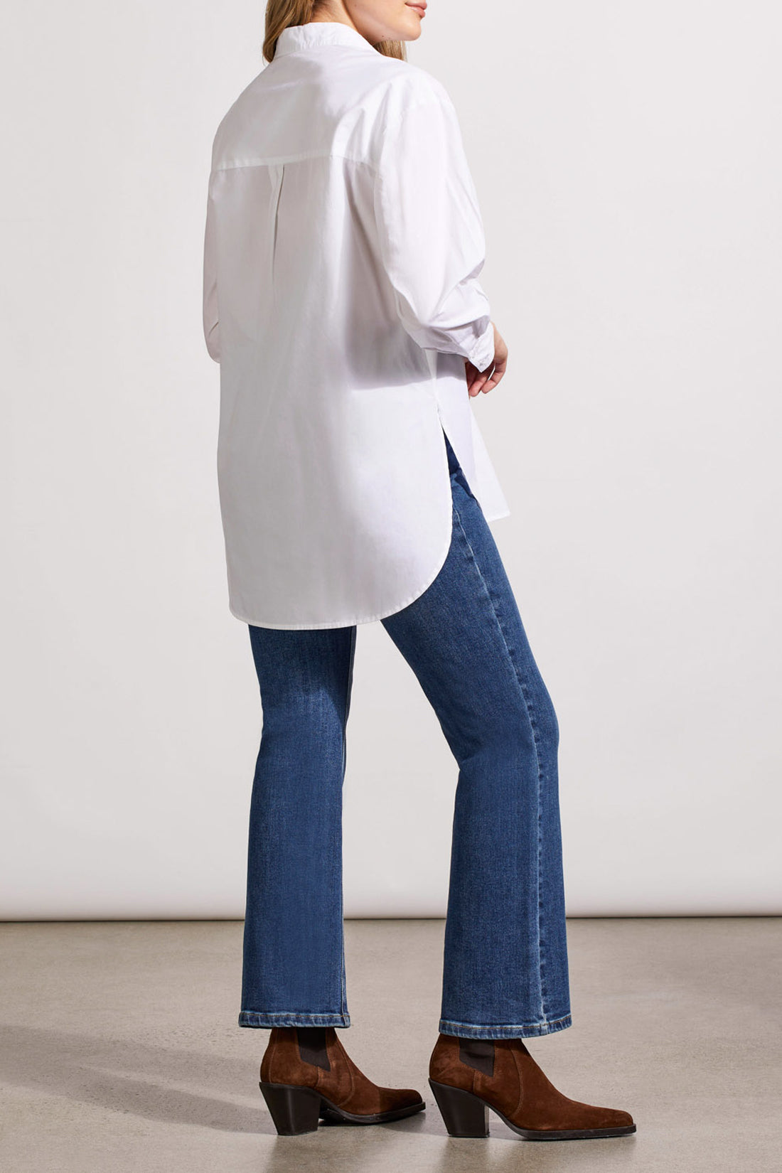 LOOSE FIT SHIRT-WHITE