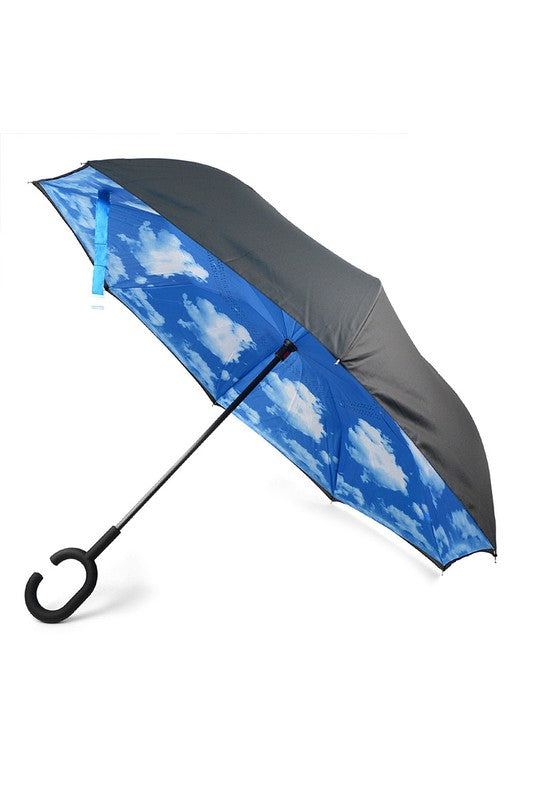 Cloud Double Layer Inverted Umbrella