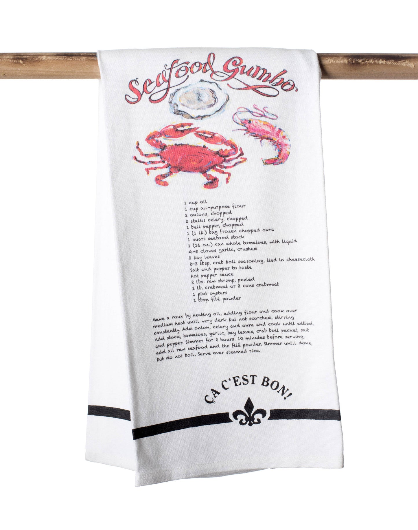 Kitchen Towel - Ca C'est Bon Seafood Gumbo