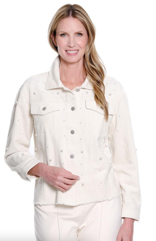 Winter White Pearl Jacket