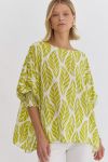 Lime Leaf Blouse