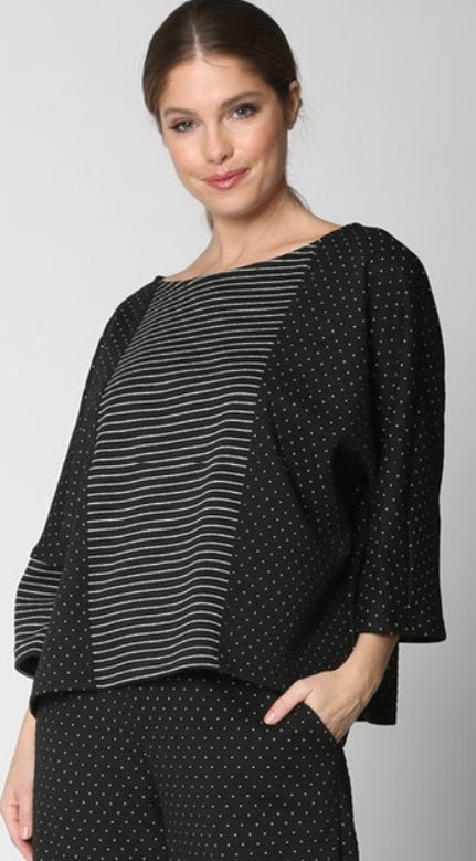 Tori Polka Stripe Tunic