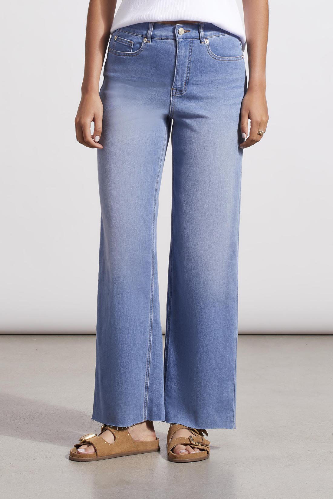 SKY BLUE BROOKE WIDE LEG JEANS