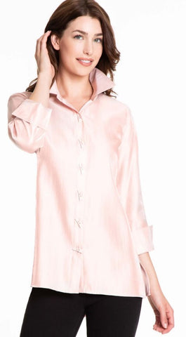Think Pink Shimmer Blouse
